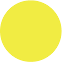 Bright Yellow Circle