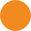 Poppy Orange Circle