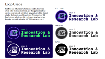 Several Versions of the IRL Logo